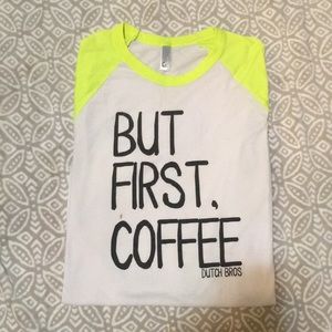 Dutch Bros 3/4 sleeve shirt